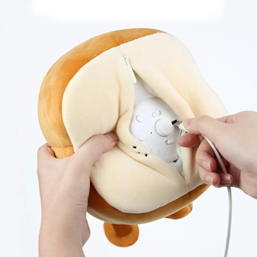 Lámpara Reloj Despertador "Tostada de Peluche" ⏰🍞